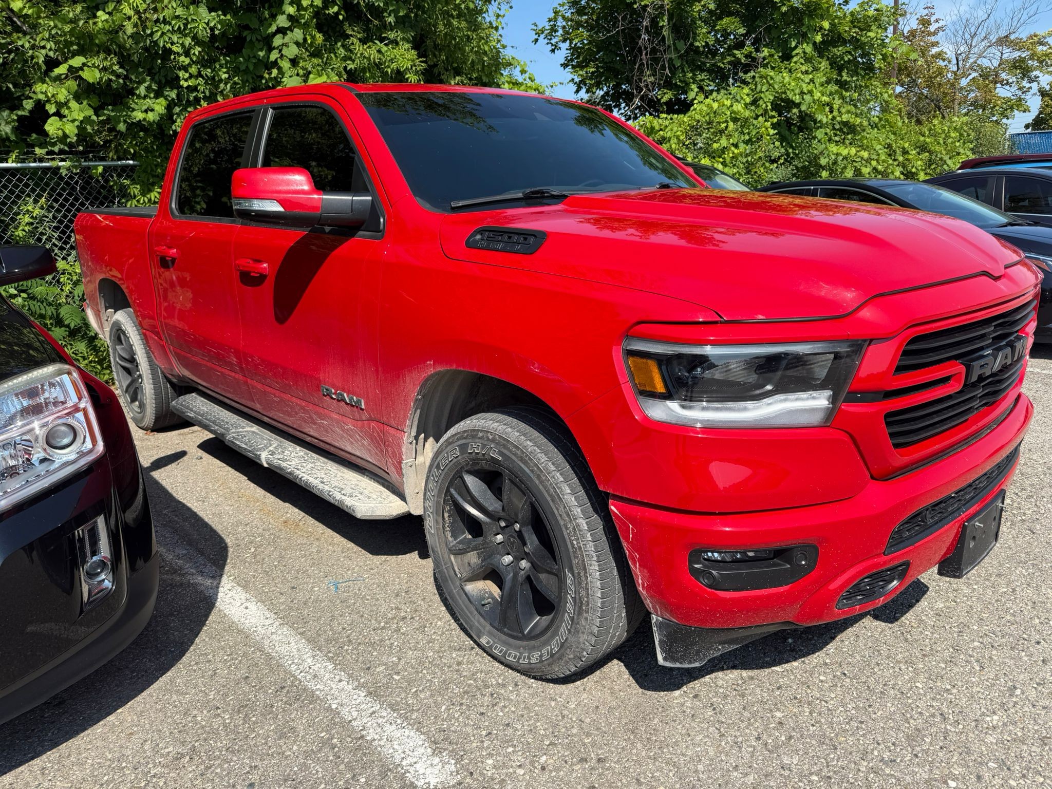 used 2022 Ram 1500 car, priced at $48,812