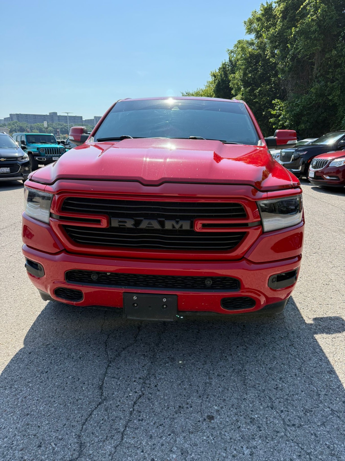 used 2022 Ram 1500 car, priced at $48,812