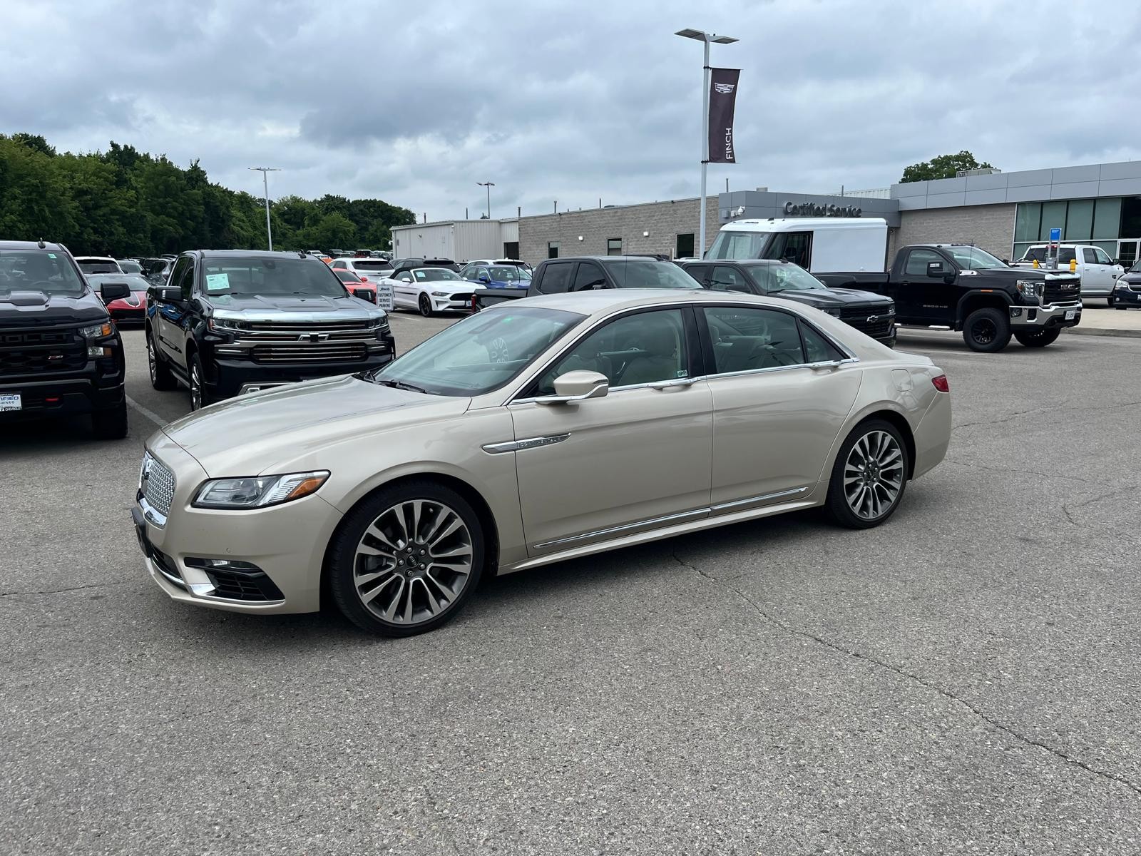used 2017 Lincoln Continental car, priced at $21,499