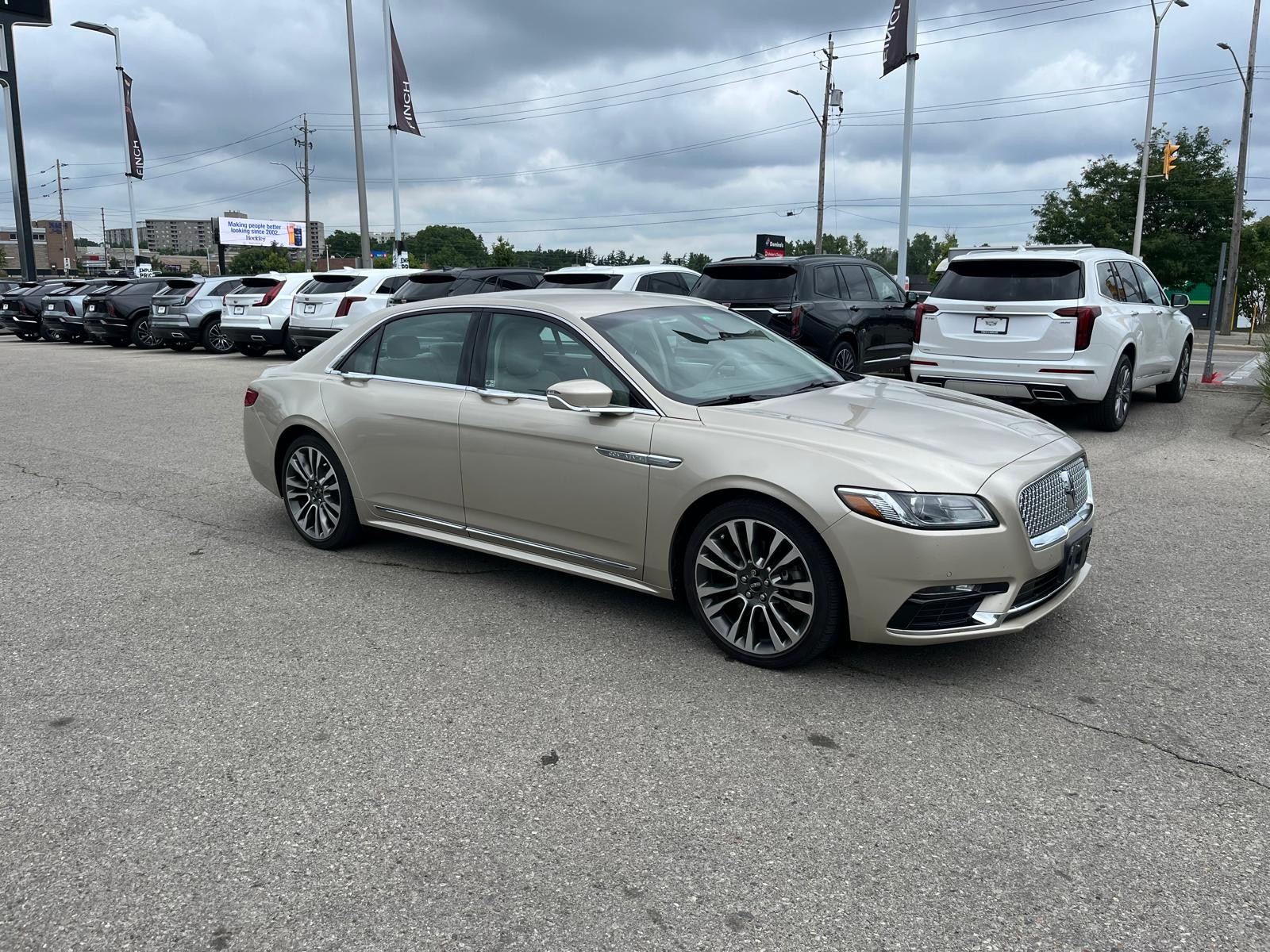 used 2017 Lincoln Continental car, priced at $21,499