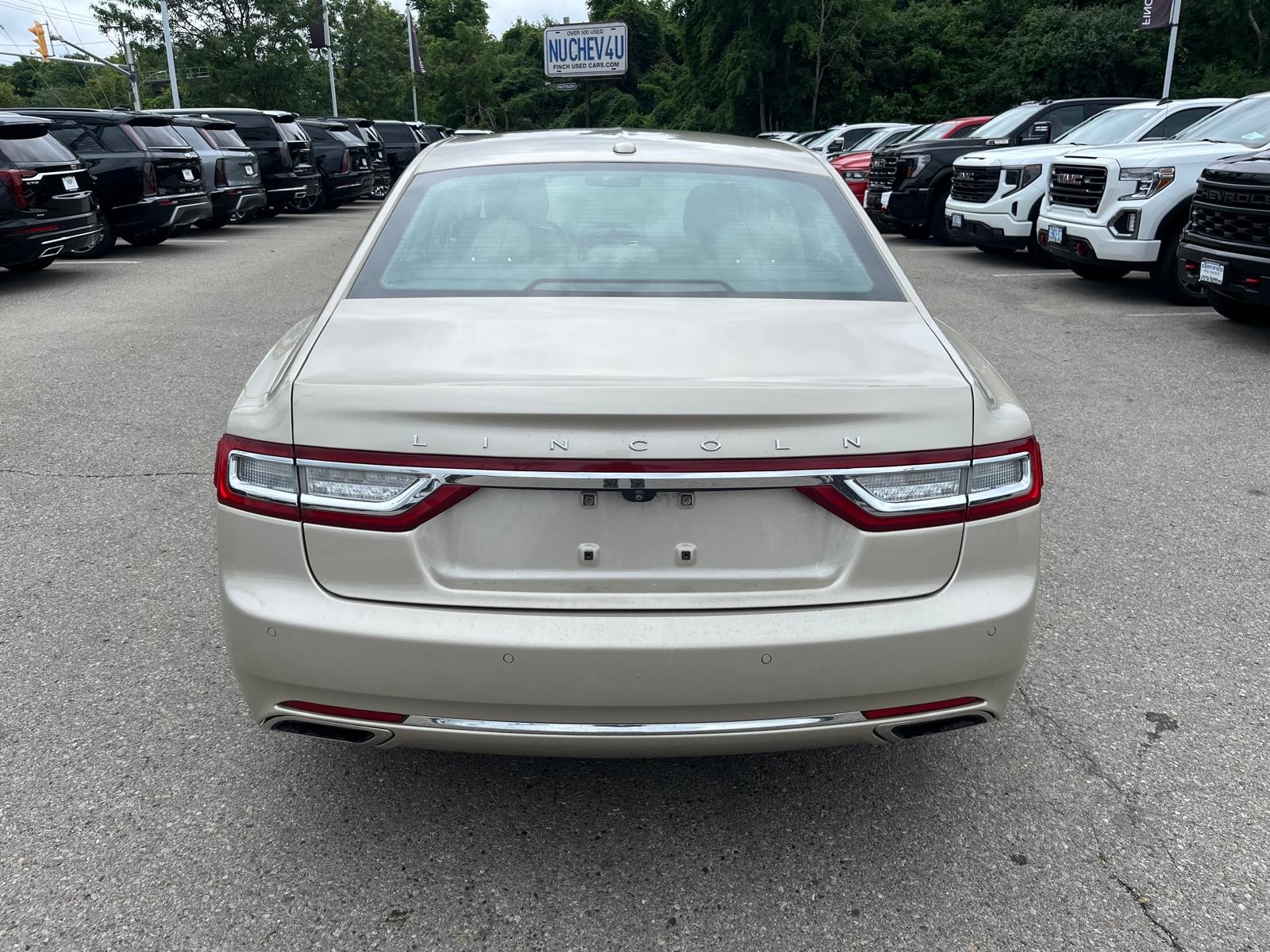 used 2017 Lincoln Continental car, priced at $21,499