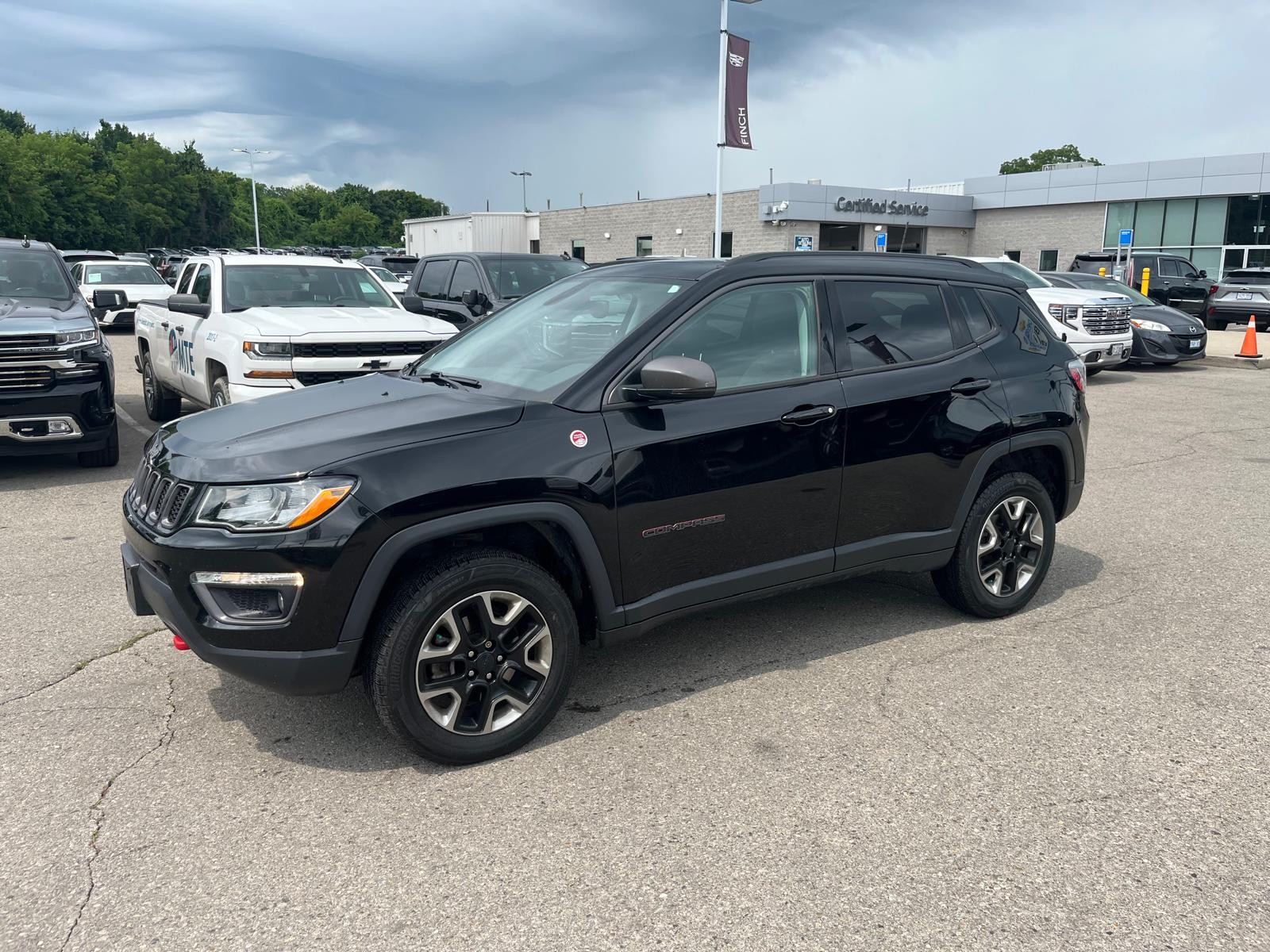 used 2018 Jeep Compass car, priced at $21,499