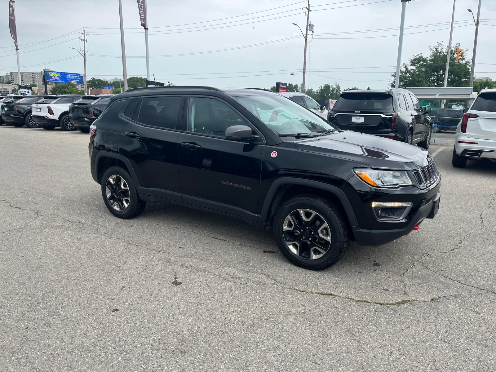 used 2018 Jeep Compass car, priced at $21,499
