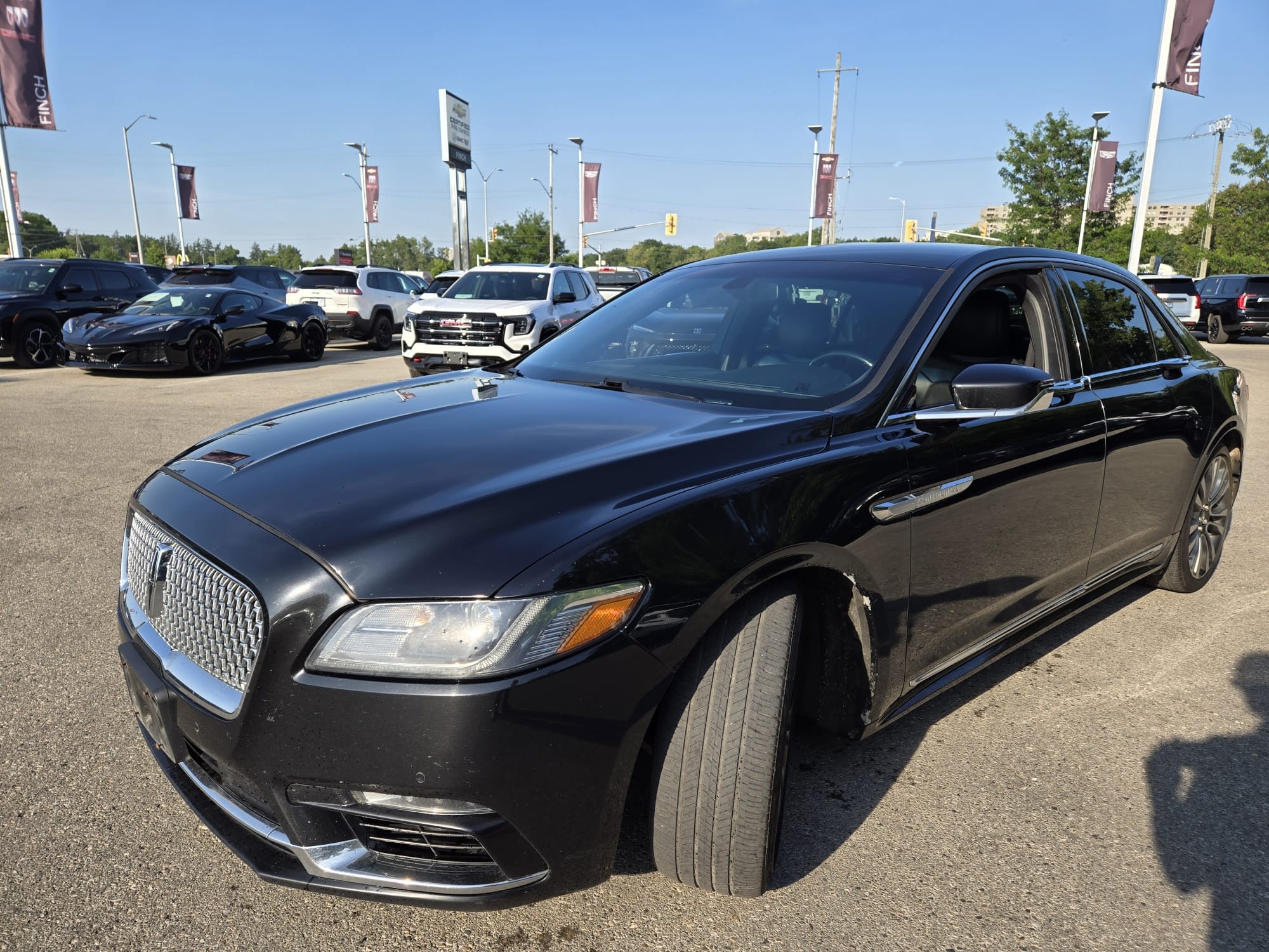 used 2017 Lincoln Continental car, priced at $5,998