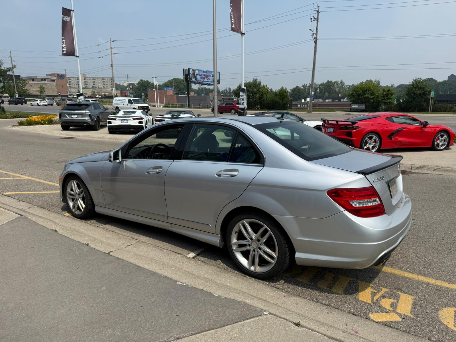 used 2014 Mercedes-Benz C-Class car, priced at $6,998