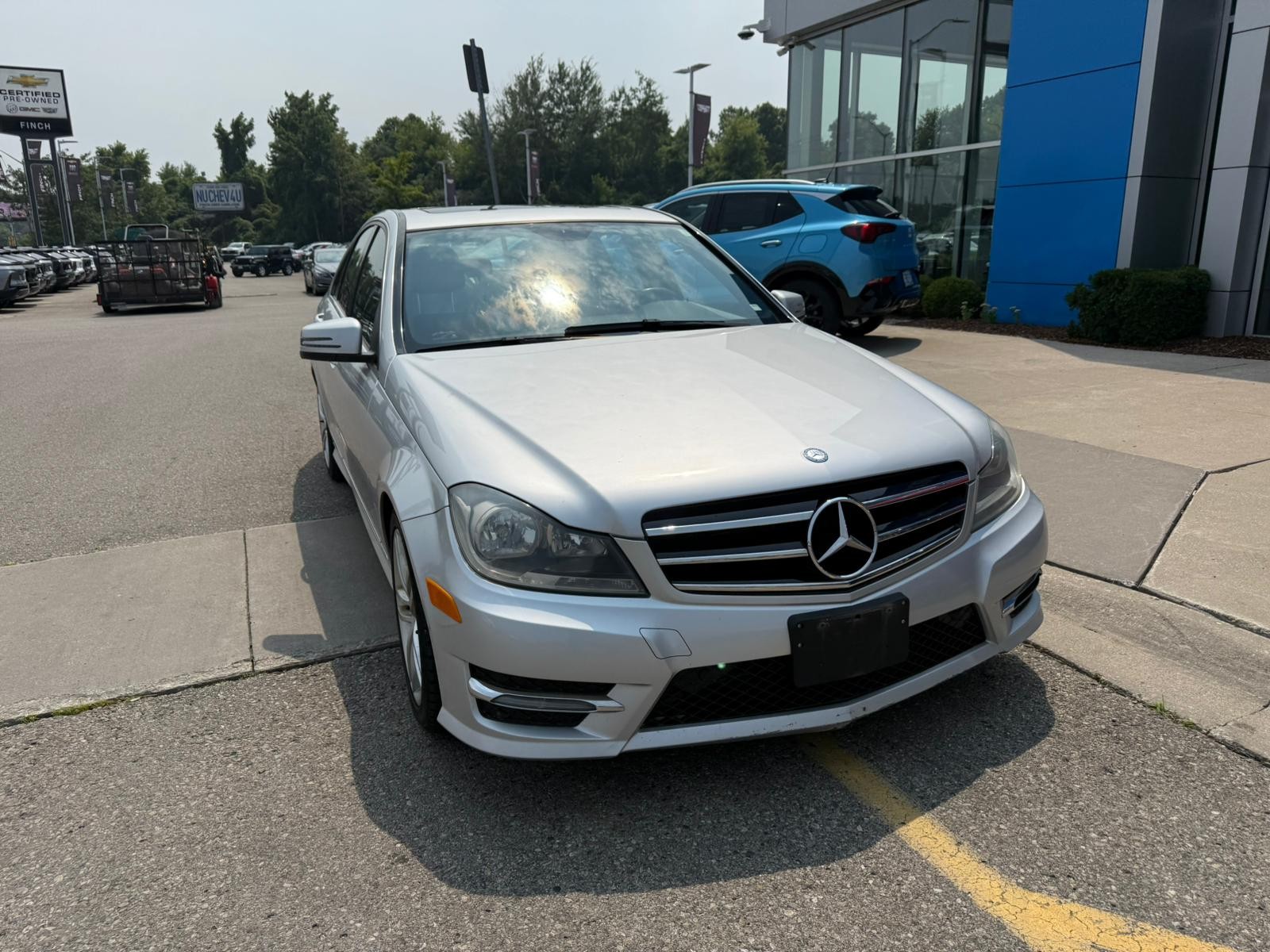 used 2014 Mercedes-Benz C-Class car, priced at $6,998
