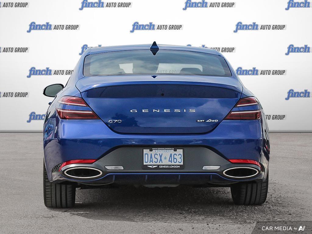 used 2024 Genesis G70 car, priced at $60,099