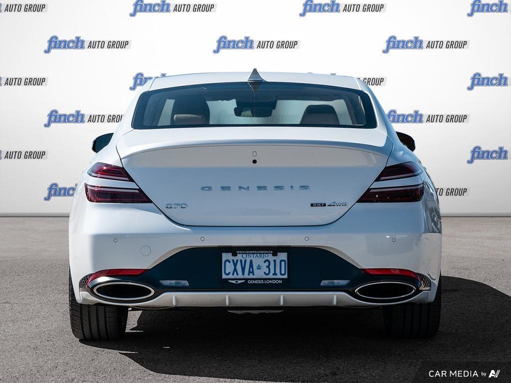 used 2024 Genesis G70 car, priced at $49,597