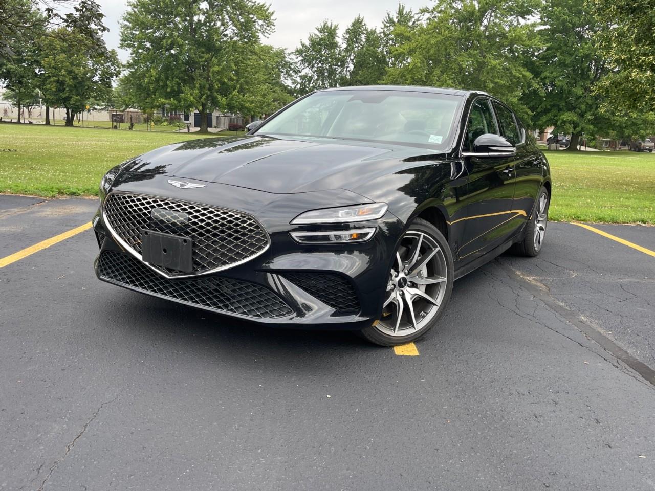 used 2024 Genesis G70 car, priced at $45,587