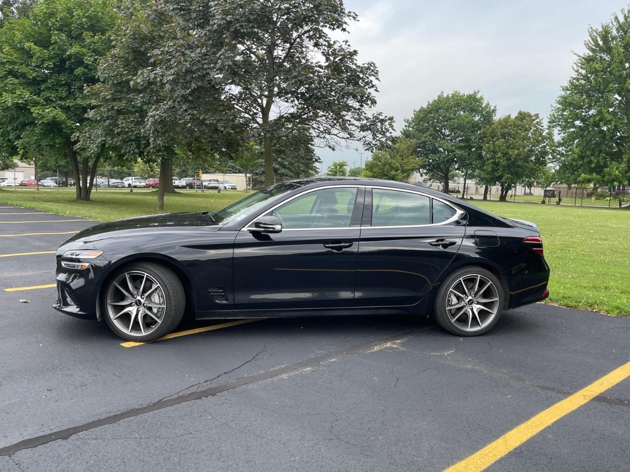 used 2024 Genesis G70 car, priced at $45,587