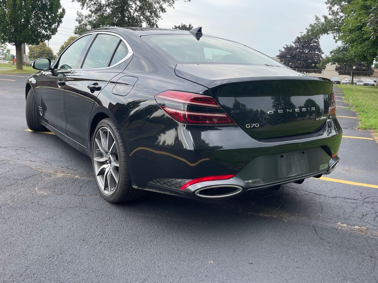 used 2024 Genesis G70 car, priced at $45,587