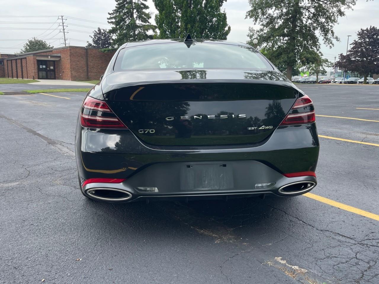 used 2024 Genesis G70 car, priced at $45,587