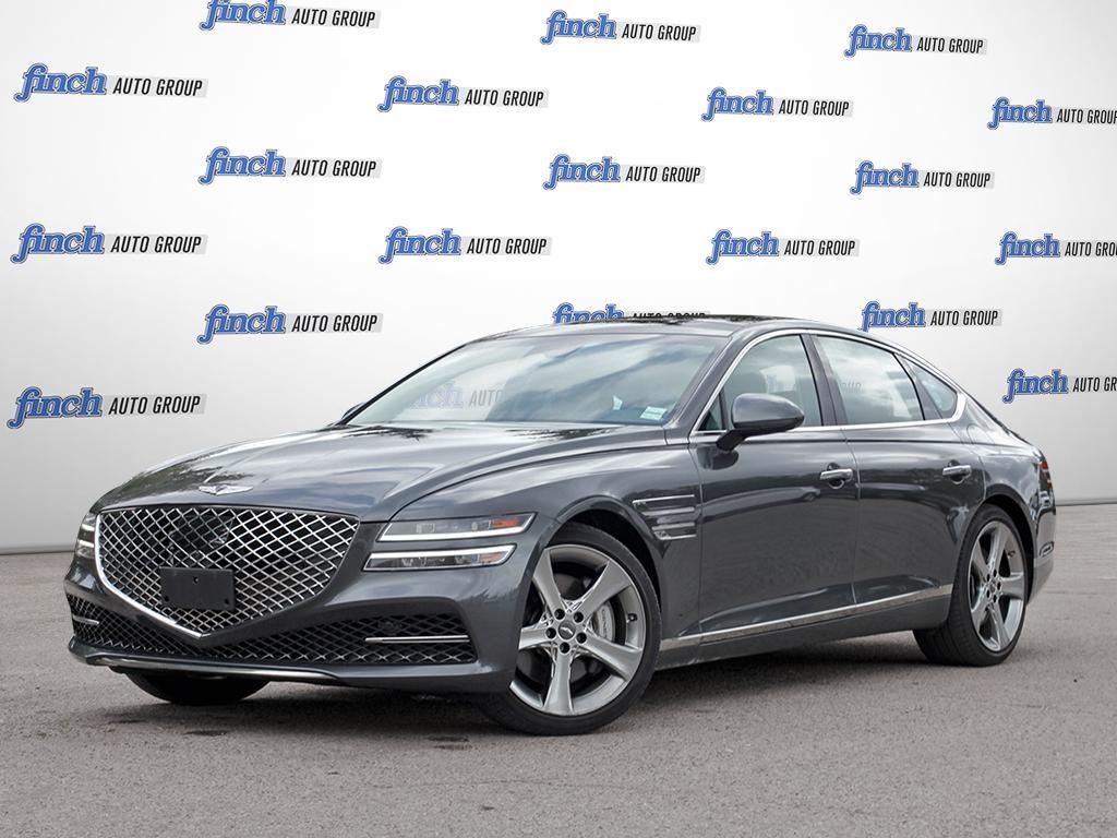 used 2021 Genesis G80 car, priced at $43,597