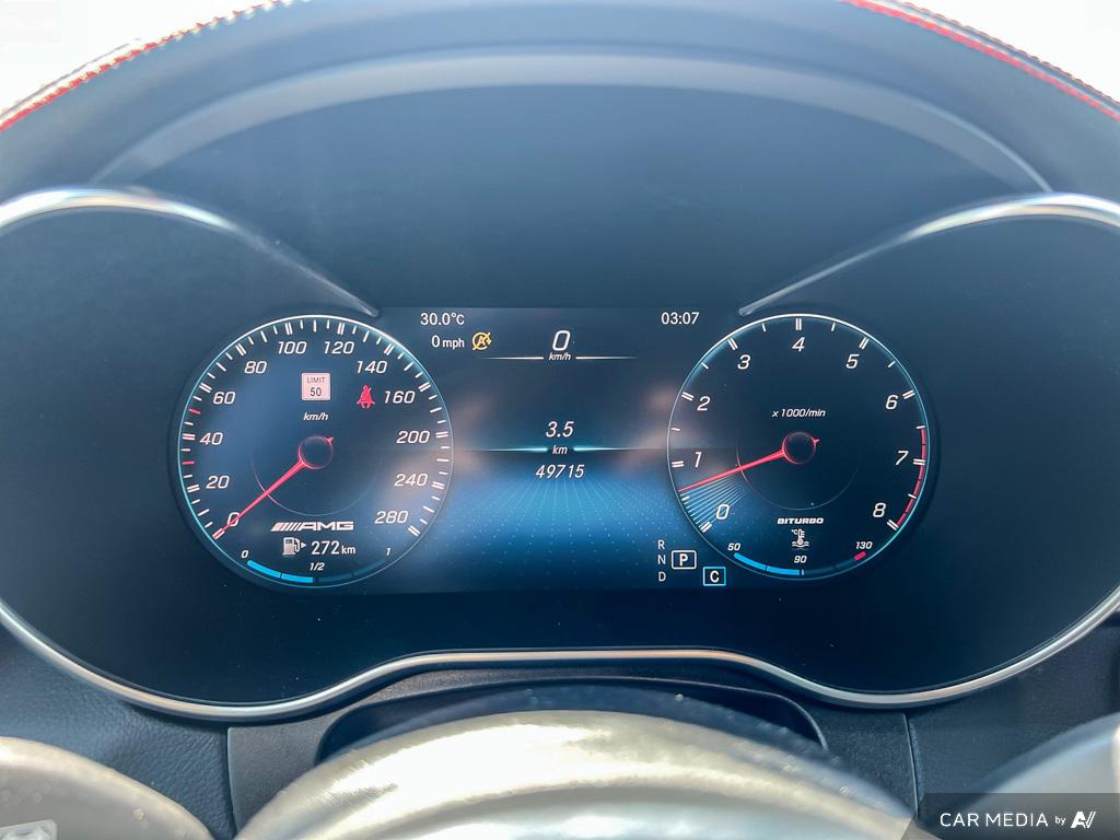 used 2022 Mercedes-Benz AMG GLC 43 car, priced at $58,900