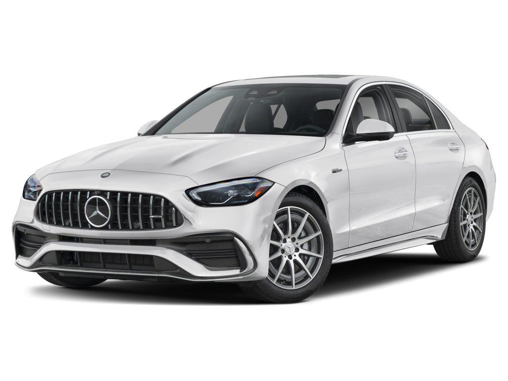new 2025 Mercedes-Benz AMG C 43 car, priced at $102,877