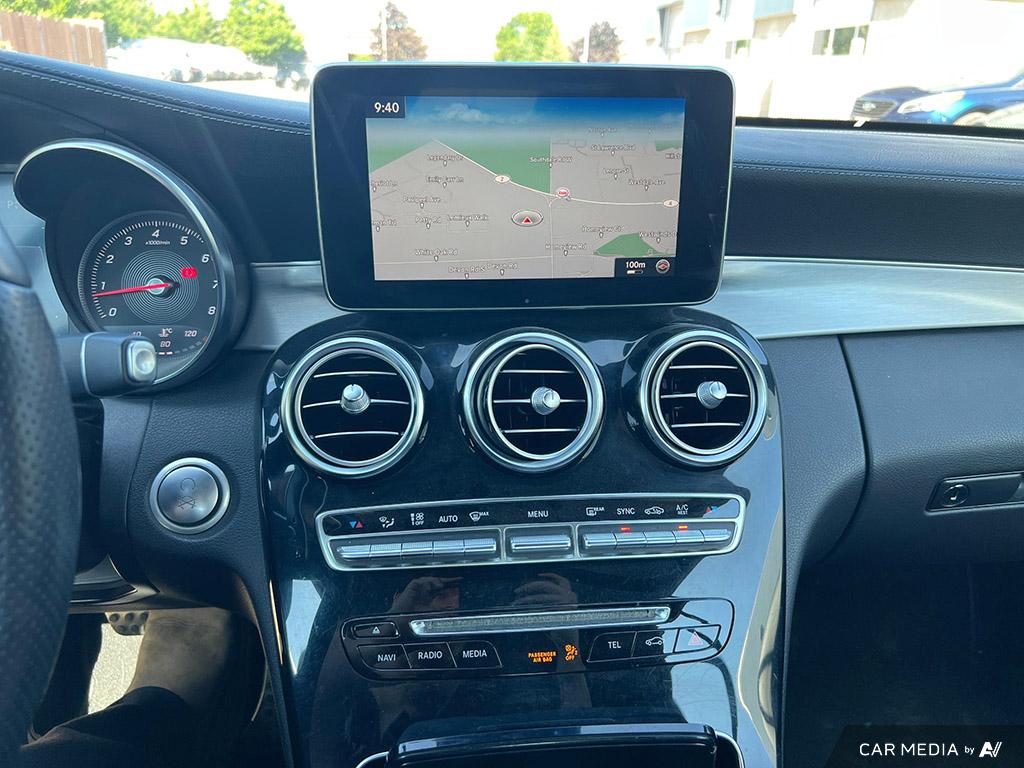 used 2017 Mercedes-Benz C-Class car, priced at $32,900