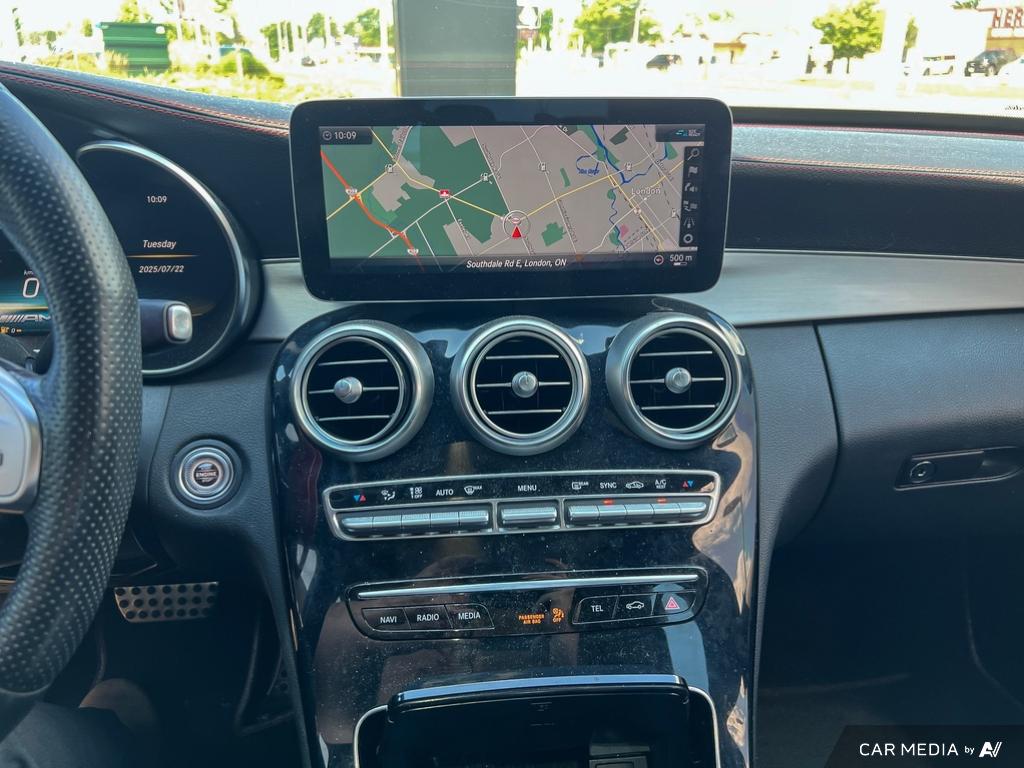 used 2019 Mercedes-Benz AMG C 43 car, priced at $41,900