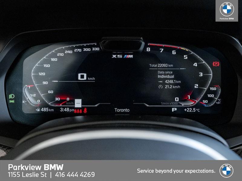 used 2023 BMW X5 M car, priced at $124,992