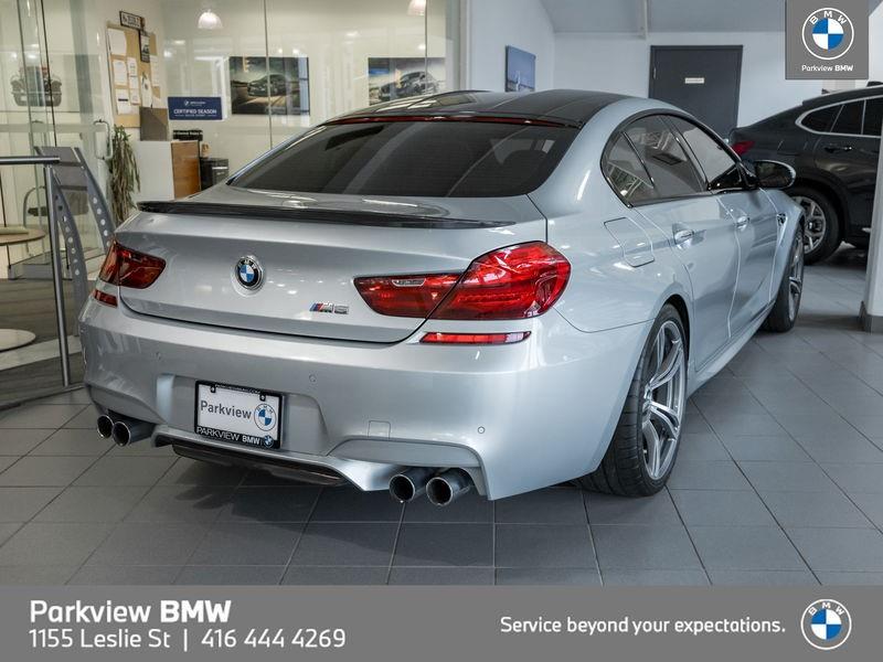 used 2018 BMW M6 Gran Coupe car, priced at $68,492