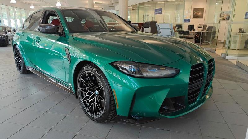 used 2023 BMW M3 car, priced at $109,992