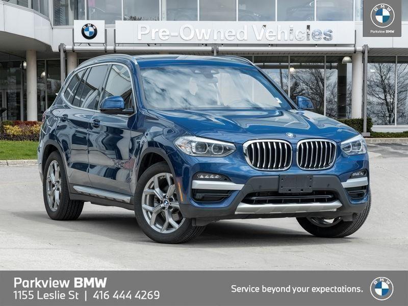 used 2021 BMW X3 car, priced at $37,992