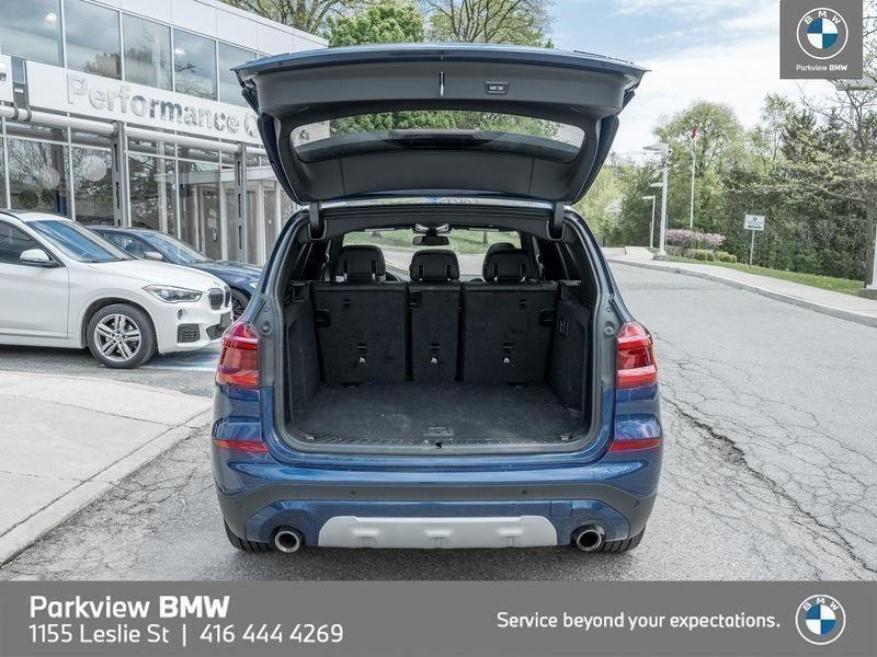 used 2021 BMW X3 car, priced at $37,992