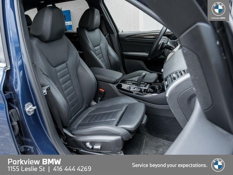 used 2021 BMW X3 car, priced at $37,992