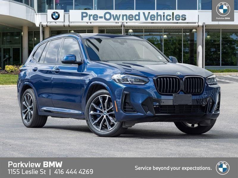 used 2022 BMW X3 car, priced at $45,992