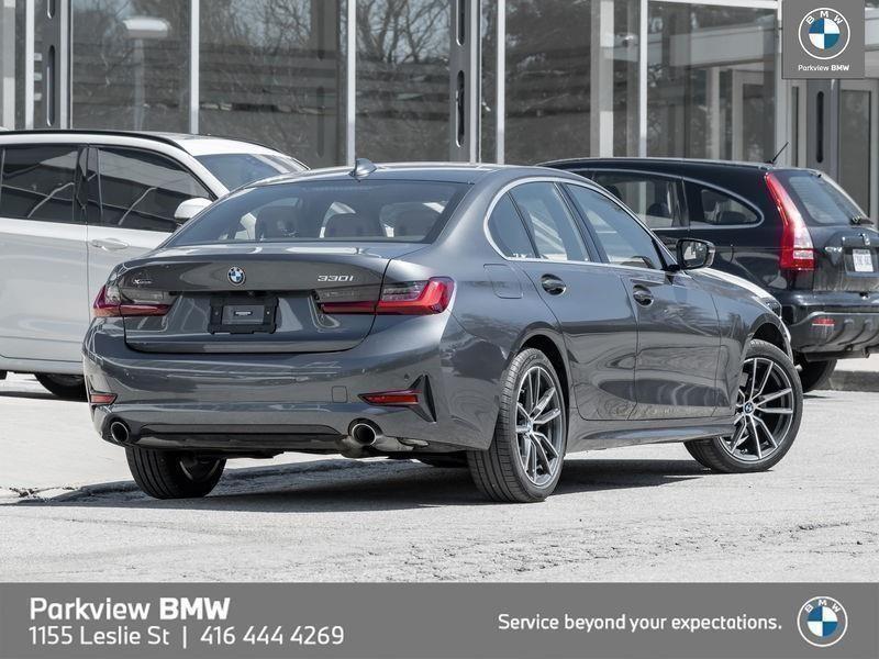 used 2022 BMW 330 car, priced at $37,422
