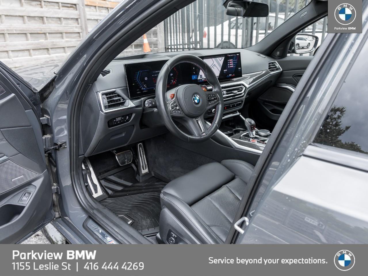 used 2023 BMW M3 car, priced at $117,992