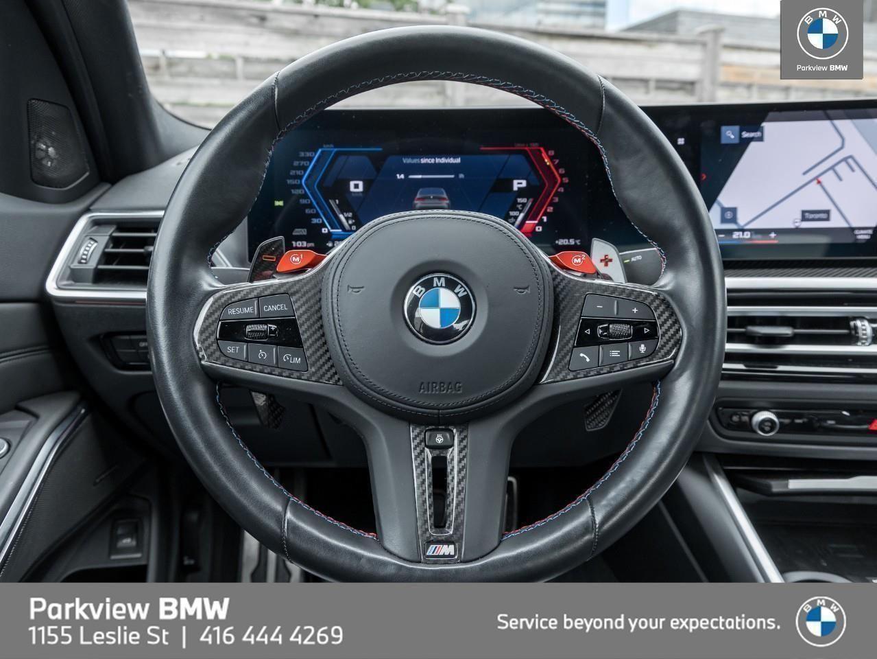 used 2023 BMW M3 car, priced at $117,992