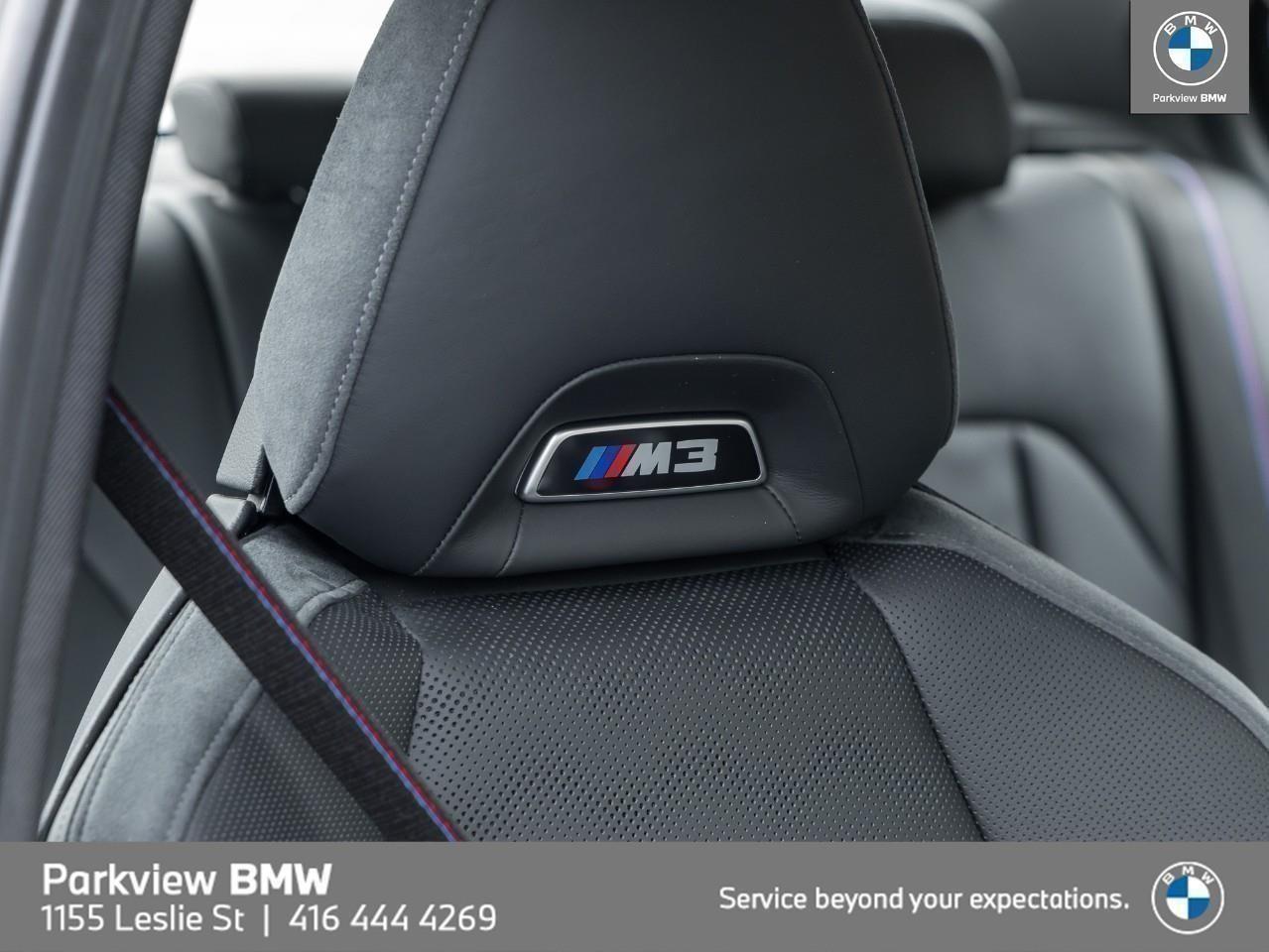 used 2023 BMW M3 car, priced at $117,992