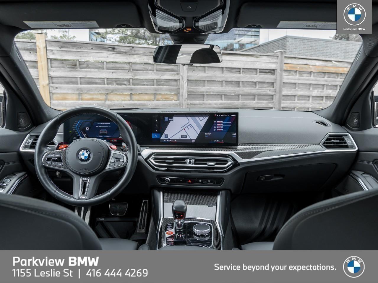 used 2023 BMW M3 car, priced at $117,992