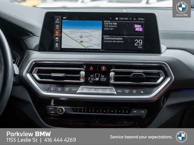 used 2022 BMW X3 car, priced at $49,992