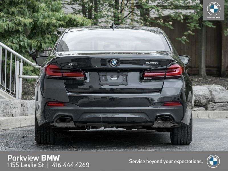 used 2022 BMW 530 car, priced at $57,992