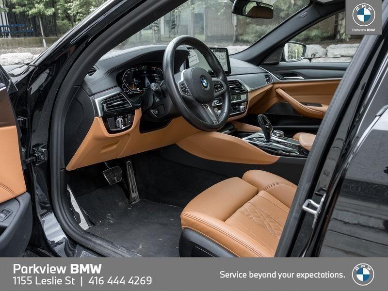 used 2022 BMW 530 car, priced at $57,992