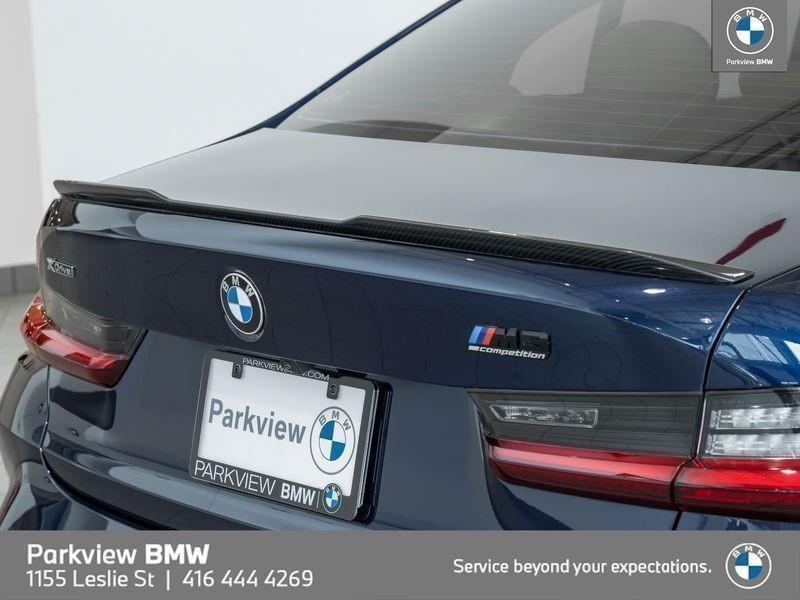 used 2024 BMW M3 car, priced at $127,992
