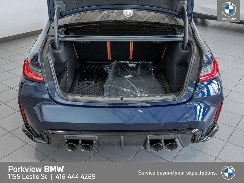 used 2024 BMW M3 car, priced at $127,992