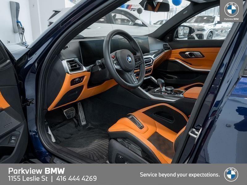 used 2024 BMW M3 car, priced at $127,992