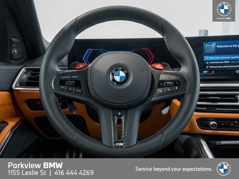used 2024 BMW M3 car, priced at $127,992