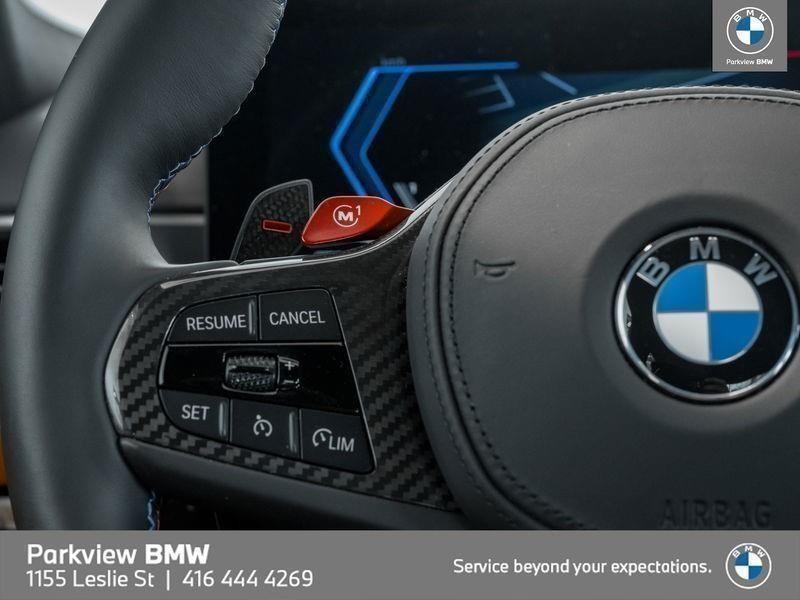 used 2024 BMW M3 car, priced at $127,992