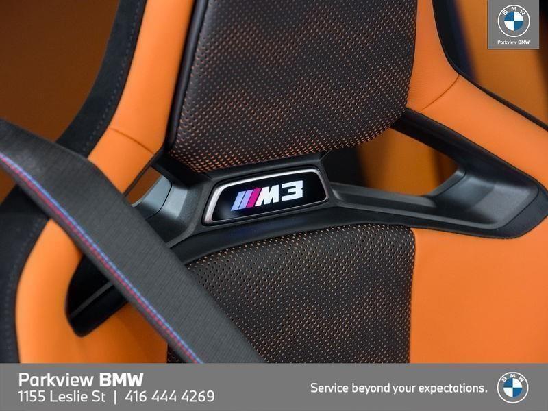used 2024 BMW M3 car, priced at $127,992