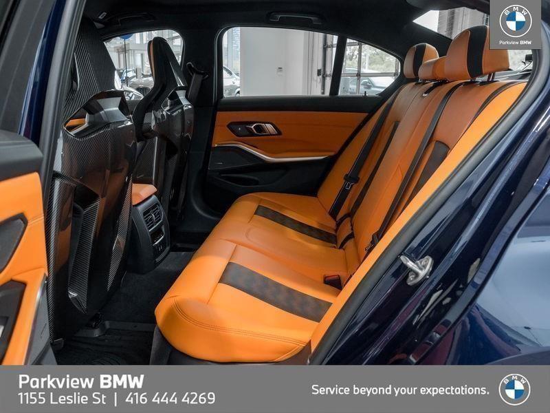 used 2024 BMW M3 car, priced at $127,992