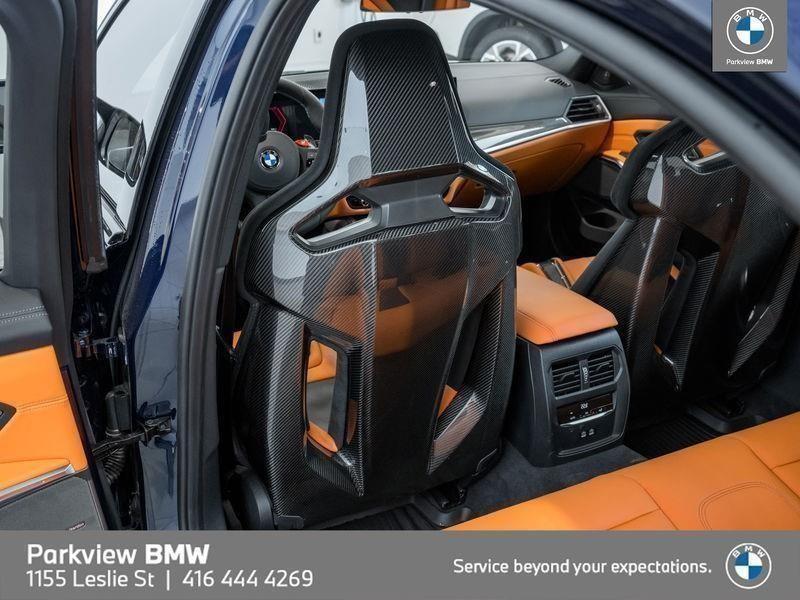 used 2024 BMW M3 car, priced at $127,992