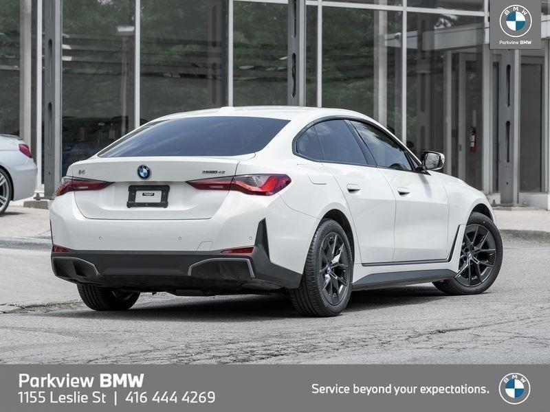 used 2023 BMW i4 car, priced at $47,992