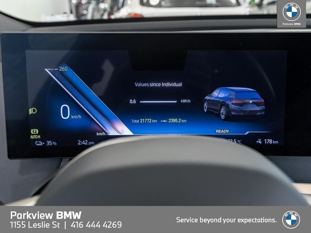 used 2023 BMW iX car, priced at $88,992