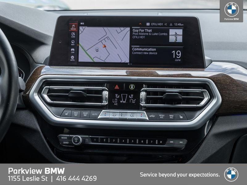 used 2022 BMW X3 car, priced at $43,992