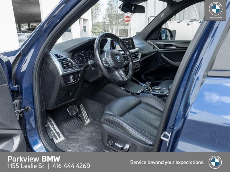 used 2022 BMW X3 car, priced at $42,992
