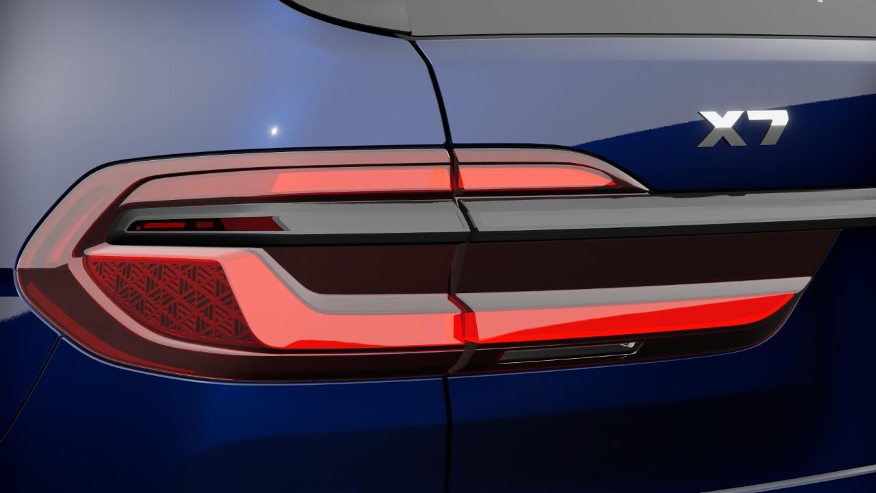 new 2025 BMW X7 car, priced at $156,508