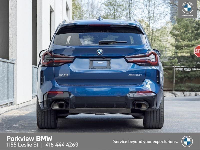 used 2022 BMW X3 car, priced at $42,992